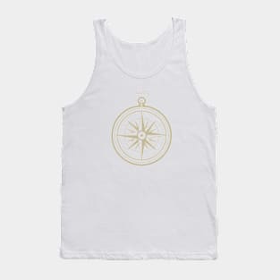 Marine nautical boat compass Tank Top